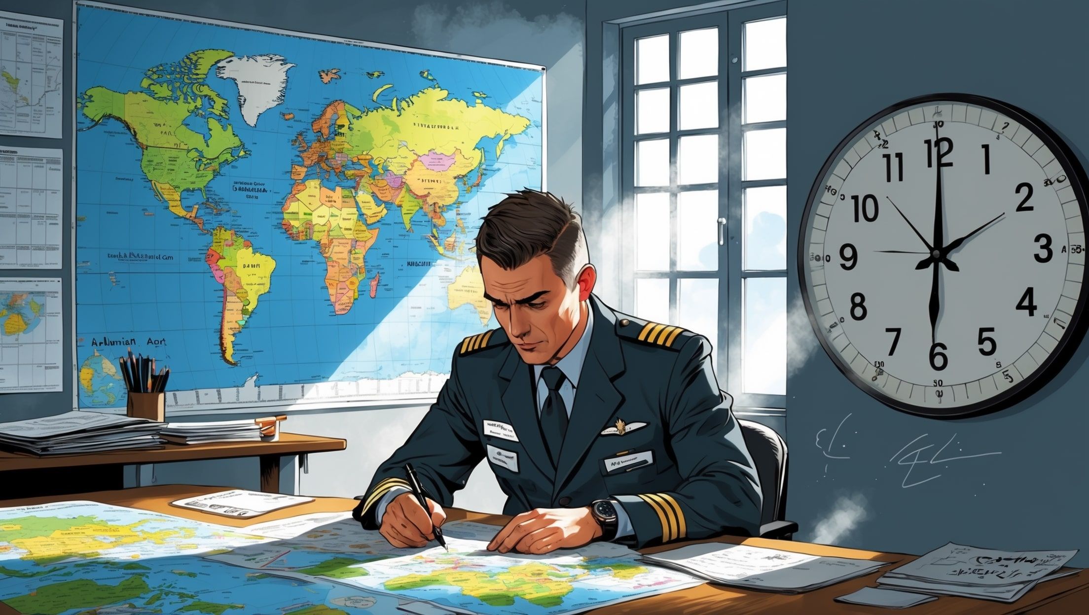 বিমান সংস্থা এবং পাইলটরা কিভাবে ফ্লাইট পরিকল্পনায় সময় অঞ্চল ব্যবহার করে