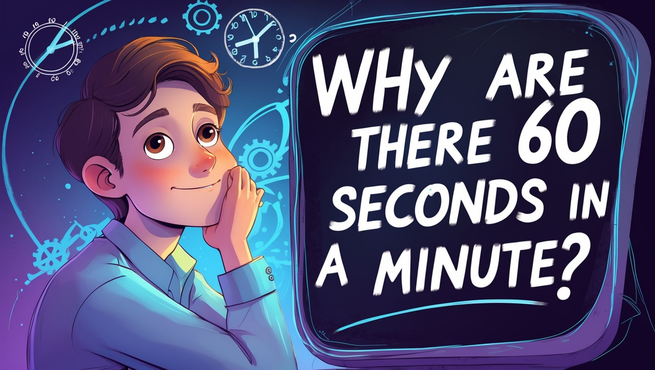 এক মিনিটে কেন ৬০ সেকেন্ড?