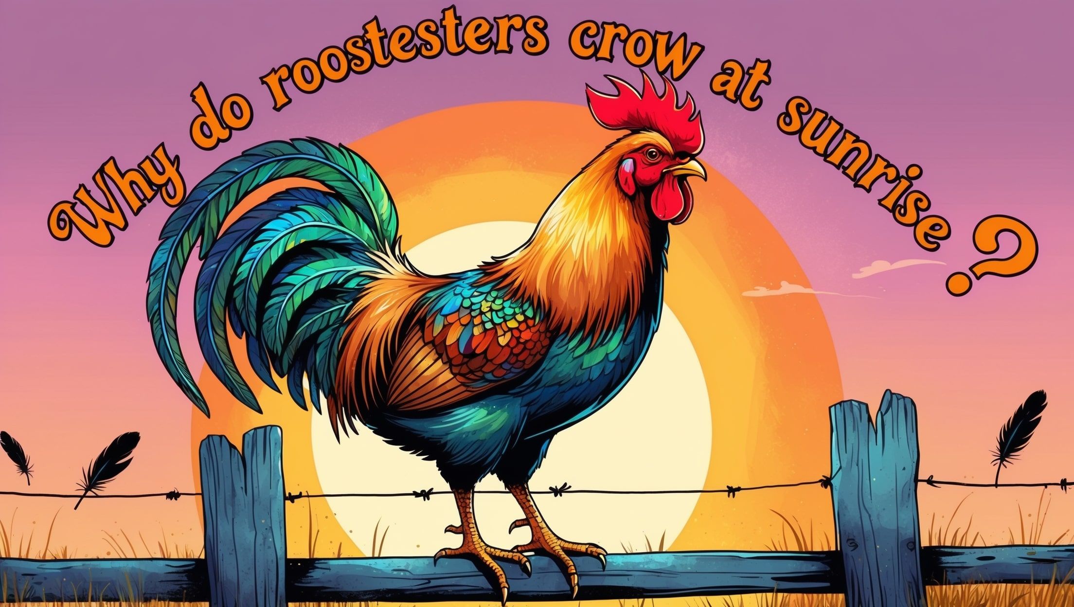 মুরগিরা সূর্যোদয়ের সময় কাকলি করে কেন?